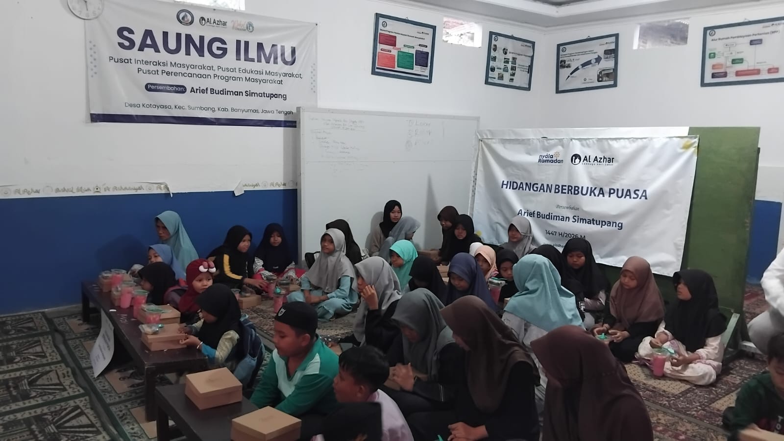 Nyala Ramadan di Banyumas: Hidangan Berbuka Sapa Warga dan Anak TPQ Kotayasa